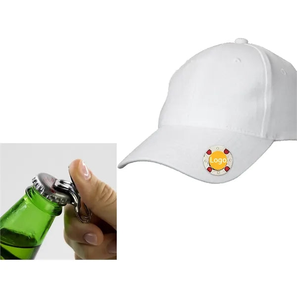 Golf Hat Clip w/ Bottle Opener