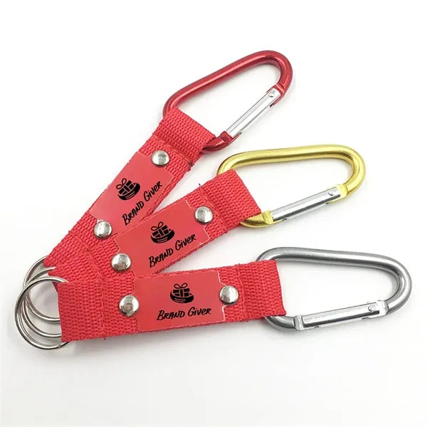 Long Lanyard Carabiner and Keyring