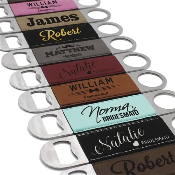 PU Leather Bottle Opener
