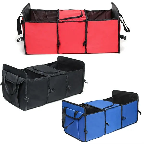 Insulated Collapsible Leakproof Car Storage Bag Organizer