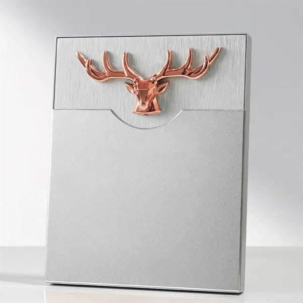 Antler Metal Certificate Plaque