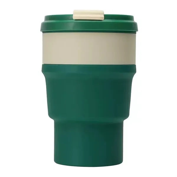 19oz Foldable Silicone Travel Coffee Cup
