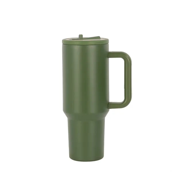 Large Capacity Stainless Steel Car Mug With Handle