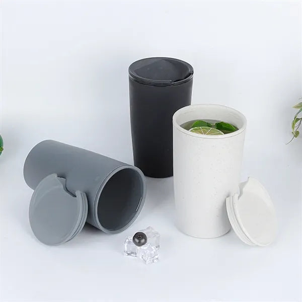 17oz Durable & Eco-Friendly Wheat Straw Cup