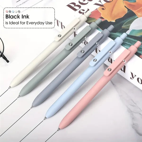 Quick-Dry Gel Pens with Fine 0.5mm Tip