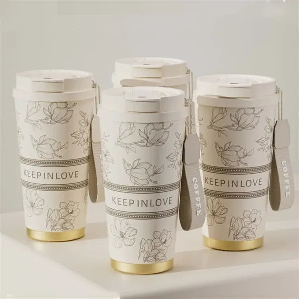 Floral Insulated Tumbler