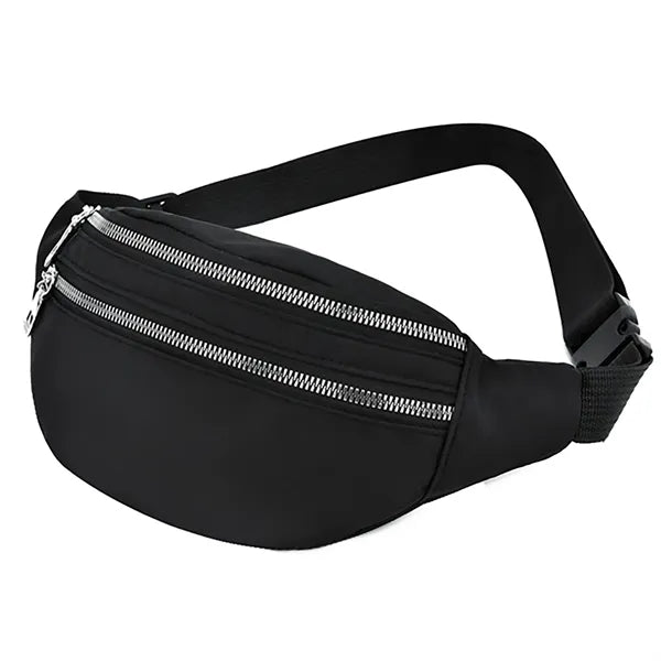 Zipper Purse Belt Tote bag