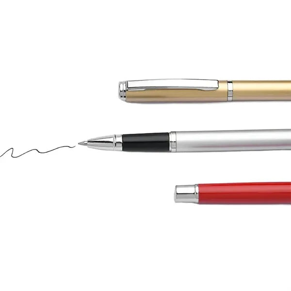 Metal Gel Pen with Cap