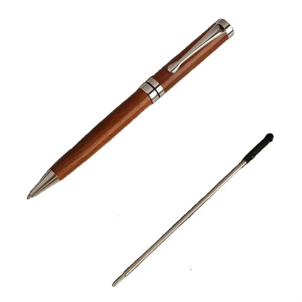 Elegant Wood & Metal Signature Pen-Professional