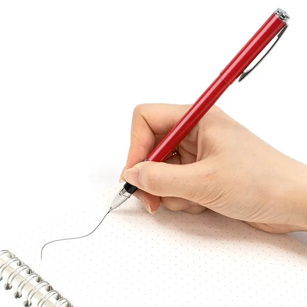 Metal Cap Gel Pen with Stylus 2-in-1