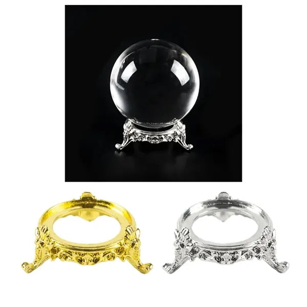 Crystal Ball with Alloy Display Stand