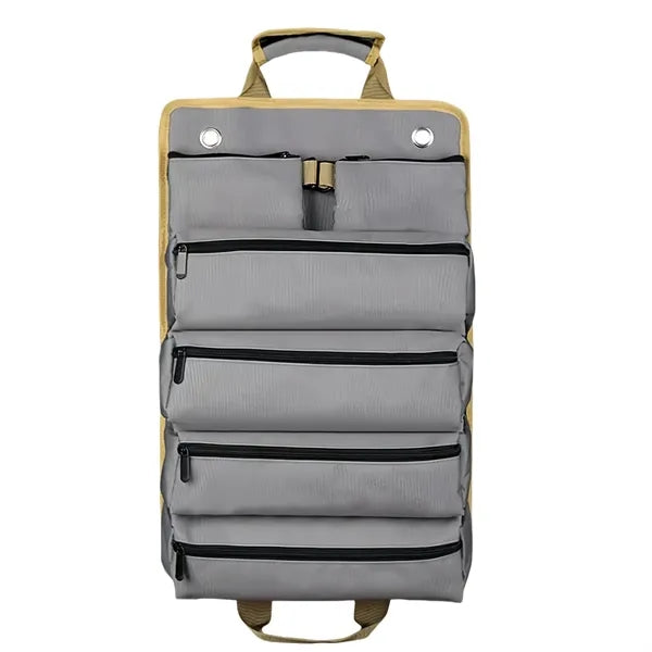 Heavy Duty Waterproof Roll Up Tool Bag With Multiple Pockets