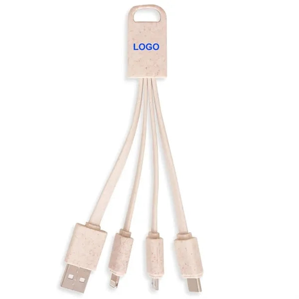 Bio-degradable 4 In 1 Charging Cable