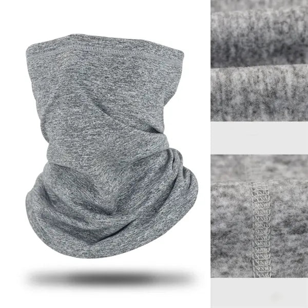 Winter fleece scarf
