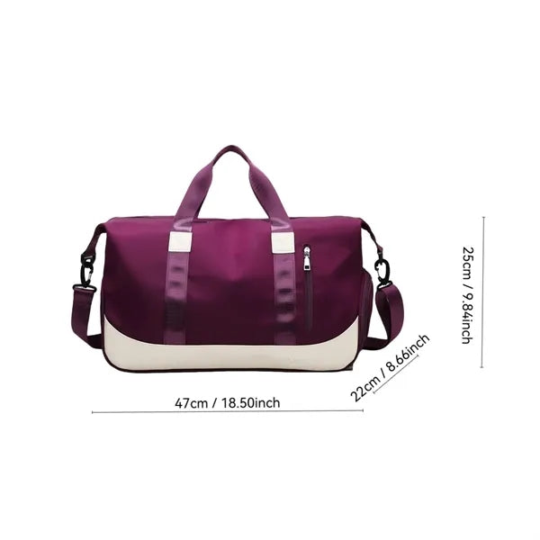 Waterproof Large-Capacity Oxford-Cloth Yoga Sports Gym Bag