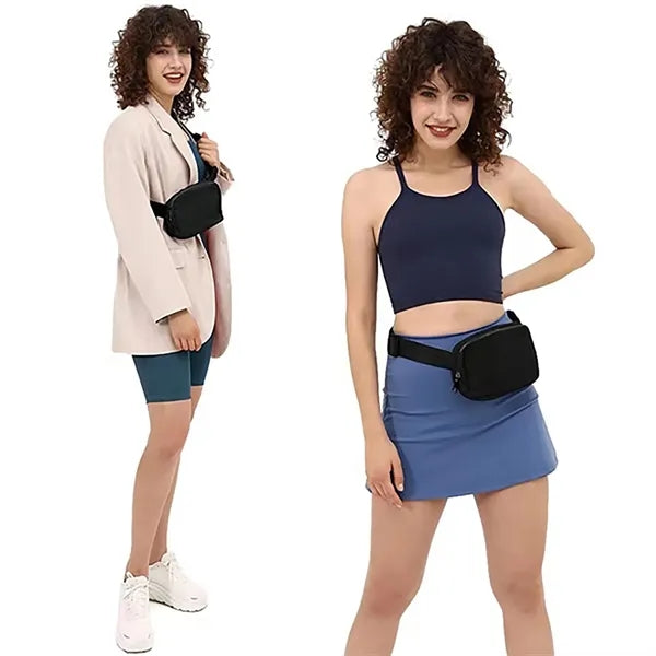 Fanny Pack Belt Bag With Adjustable Strap
