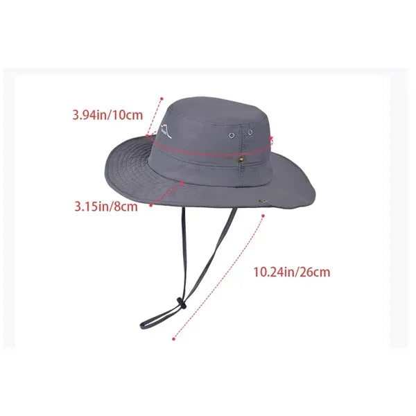 Summer new waterproof quick drying fisherman hat