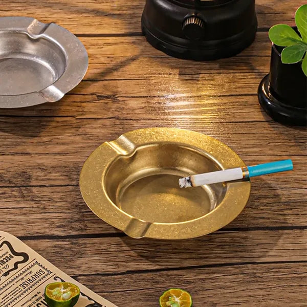 Vintage Stainless Steel Ashtray