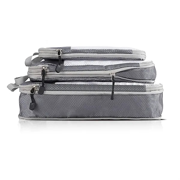 Set Of 3 Lightweight Compression Packing Cubes