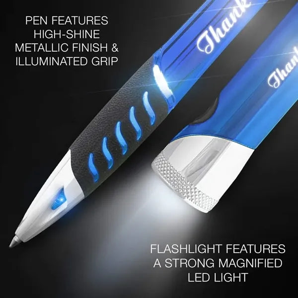Technostar Pen& Starlight Keychain Set