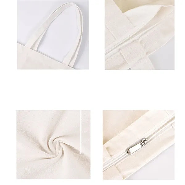 Canvas Shopping Tote Bag