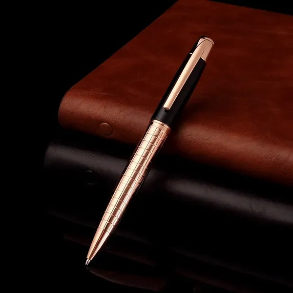 Metal Rotating Engraved Ballpoint Pen