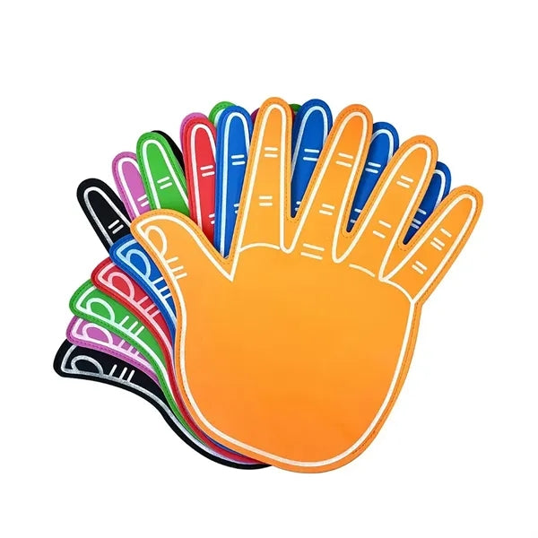 EVA Foam Five Fingers Big Cheering Hand Palm Glove