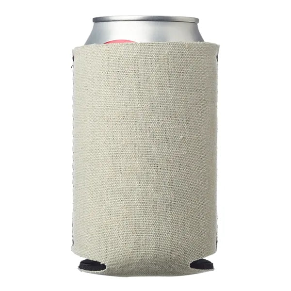 Canvas Foam Can Cooler Holder