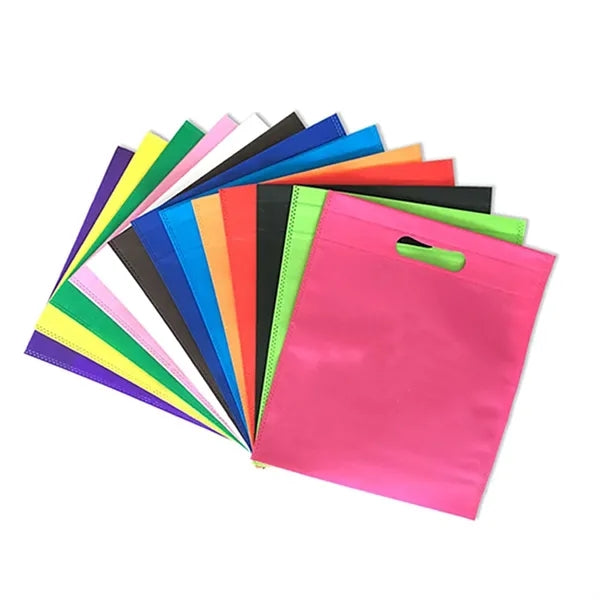Eco-friendly Non-woven Flat Pocket Shopping Bag