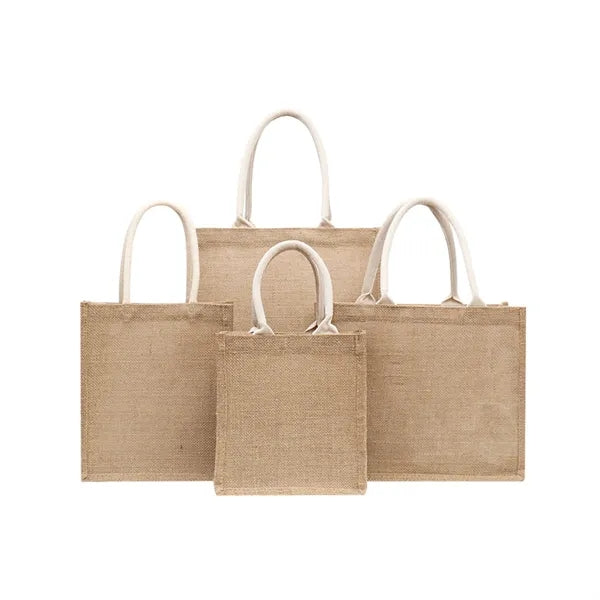 Burlap Gift Tote Jute Bag Handbag