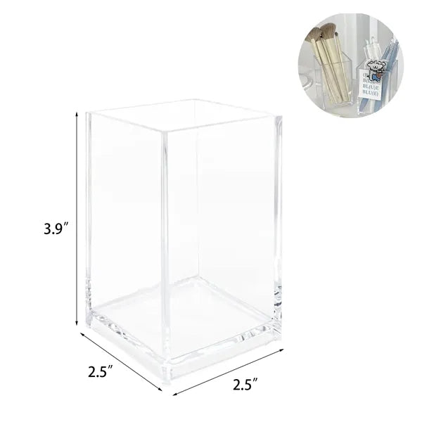 Clear Pen Holder Box