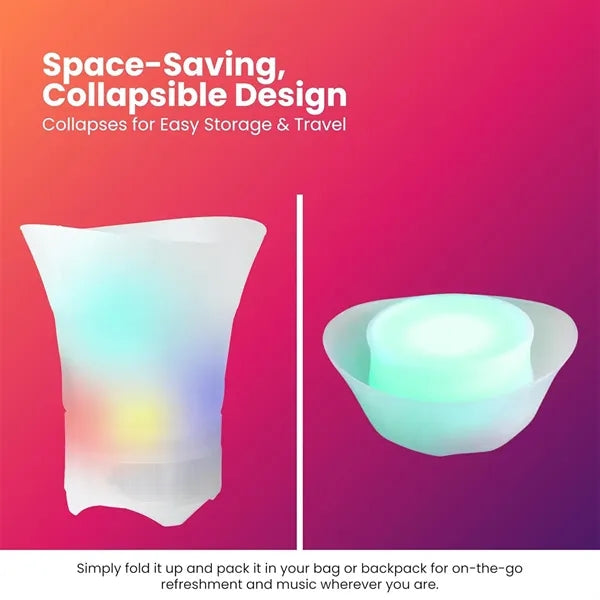 LED Bluetooth Speaker Ice Bucket