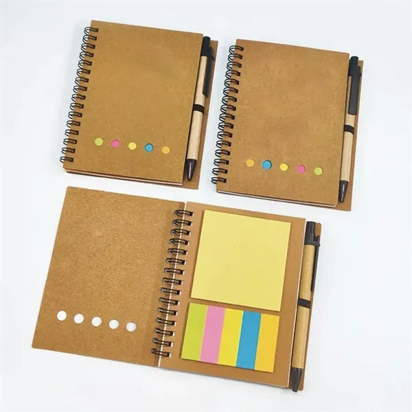 Sticky Note Wire-bound Notebook