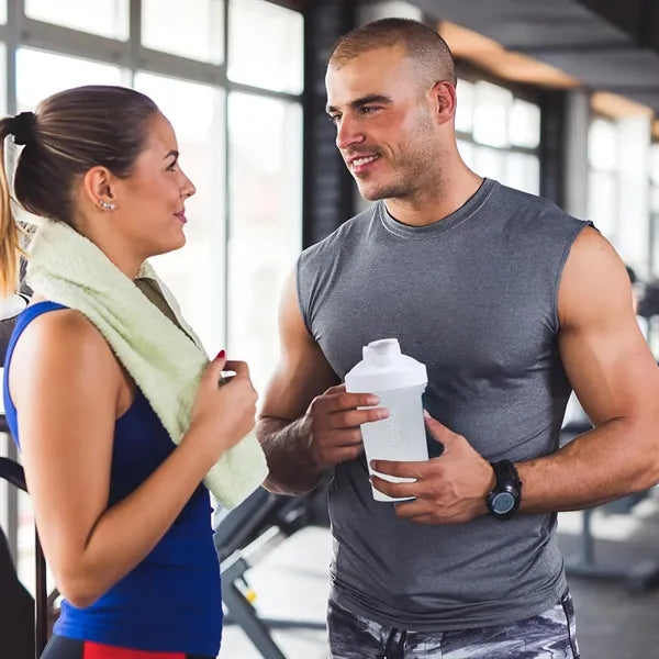 13oz Portable Protein Powder Shaker Bottle