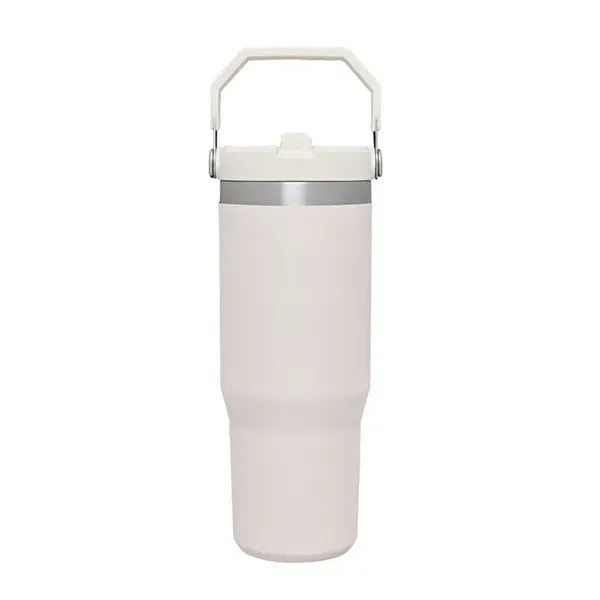 30oz Stainless Steel Vacuum Tumbler with Straw Lid