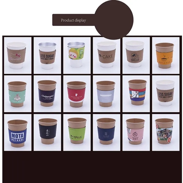 Paper Coffee Cup Sleeves