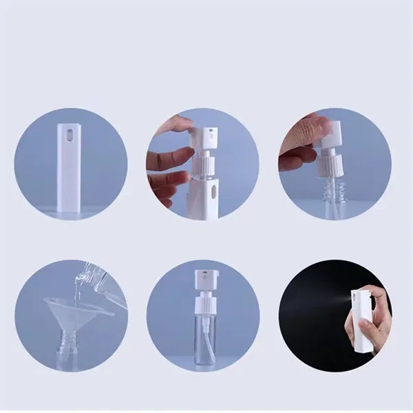 Logo 10mL Square Tube Spray Bottle