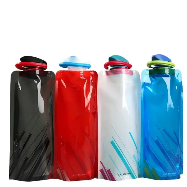 Collapsible outdoor water bottle