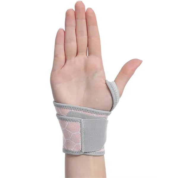 Sports wristband, breathable and adjustable wristband