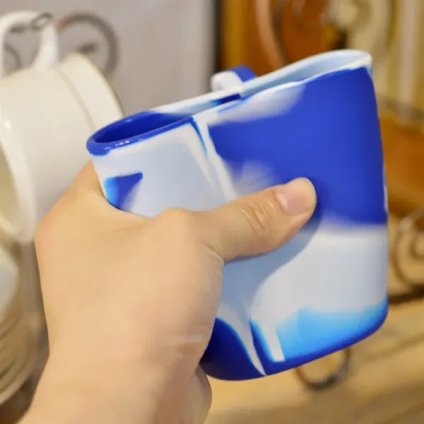 12.8oz Silicone Coffee Mug Cup Unbreakable