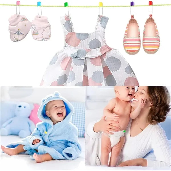Safety Pins with Safe Locking