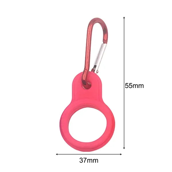 Silicone Water Bottle Buckle with Carabiner Clip