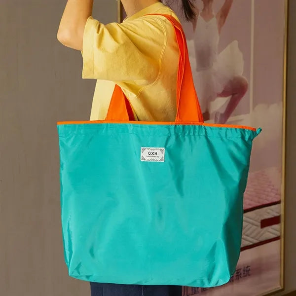 Large Drawstring Eco-Friendly Supermarket Shopping Bag
