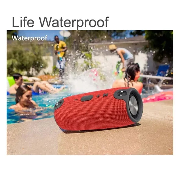 Portable bluetooth speaker stereo waterproof for outdoor
