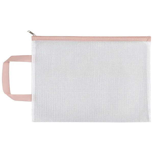 A4 Waterproof Mesh Zipper Bag