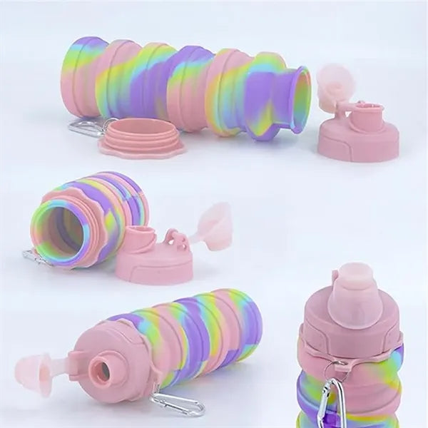 Sports folding water cup