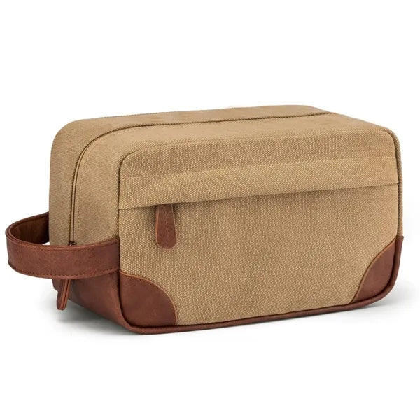 Waterproof Canvas Travel Toiletry Makeup Bag