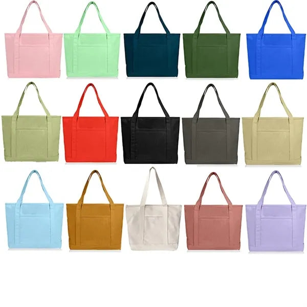 Canvas Nautical Tote Bag