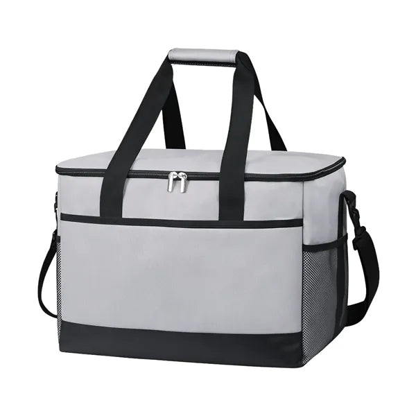 Insulated Quilted Oxford Cooler Bag With Shoulder Strap