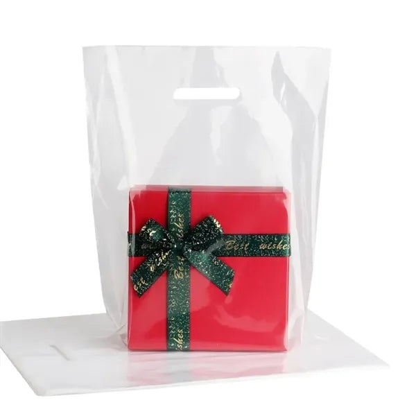 Clear Plastic Retail Merchandise Tote Bags
